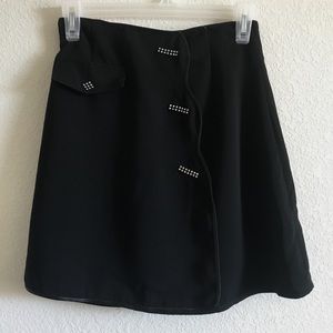 Chic Vintage Women’s Black Skort